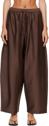Cordera Brown Maxi Trousers
