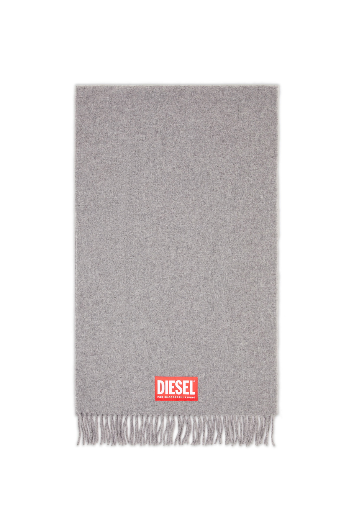 Diesel Wool blend scarf - Scarf Mens in Grey