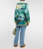 Alanui - Natural Sanctuary cashmere jacquard cardigan