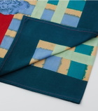 Lisa Corti Ankara Aqua Large cotton tablecloth
