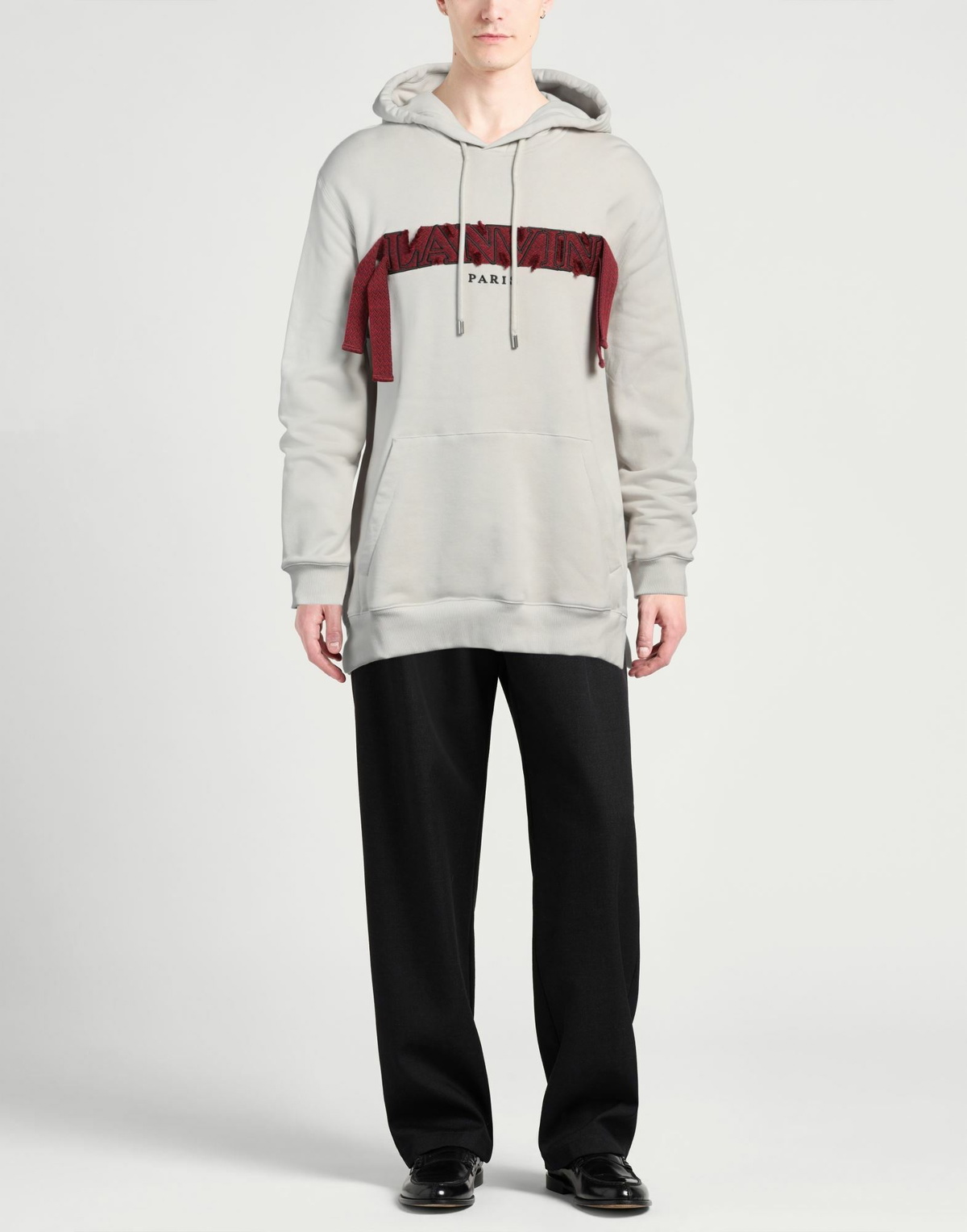 Lanvin Mens Sweatshirt Light in Grey