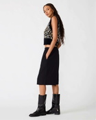 Steve Madden Mila Sweater Top in Leopard
