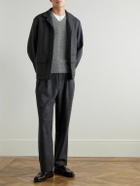 Oliver Spencer - Graves Knitted Sweater Vest - Gray