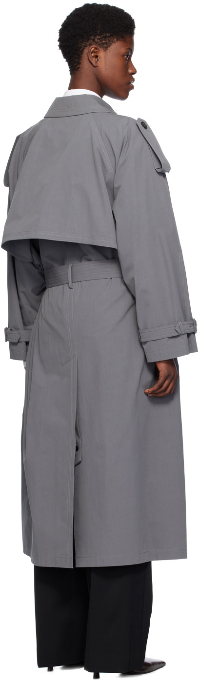 The Row Gray Avio Trench Coat The Row