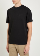 Belstaff Logo Stretch-cotton T-shirt Black