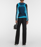 Loewe Colorblocked mesh top