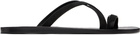 TOM FORD Black Suede Alfred Gladiator Sandals