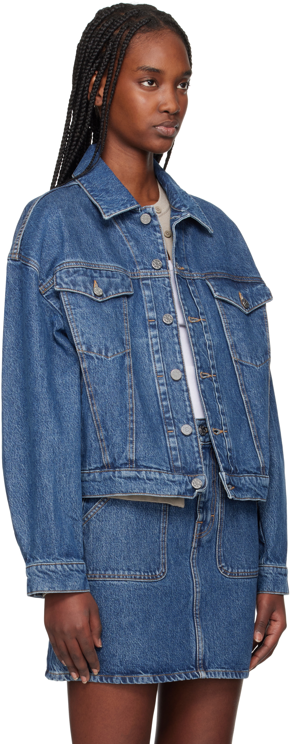Filippa K Blue Relaxed Jean Denim Jacket