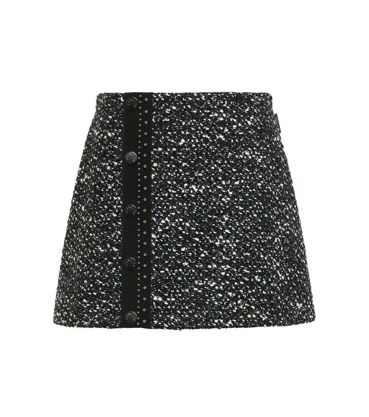 Moncler - Studded tweed miniskirt Moncler