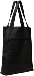 Yohji Yamamoto Black discord Large Clasp Tote