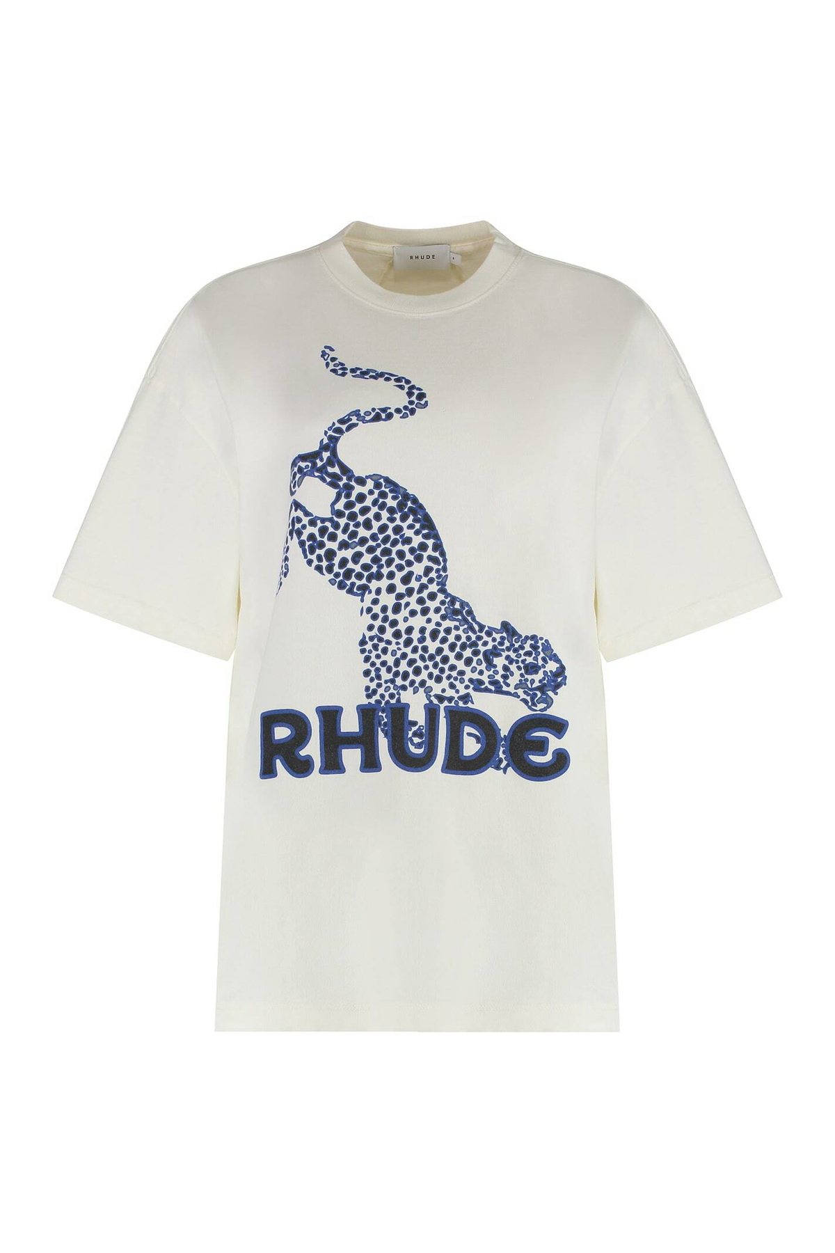 【関税込み】Rhude オフホワイト Poster Tシャツ 251923M213015_1.jpg