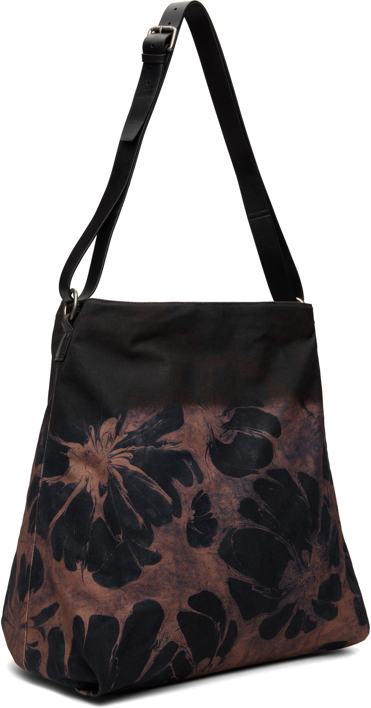 Dries Van Noten Navy Canvas Bag