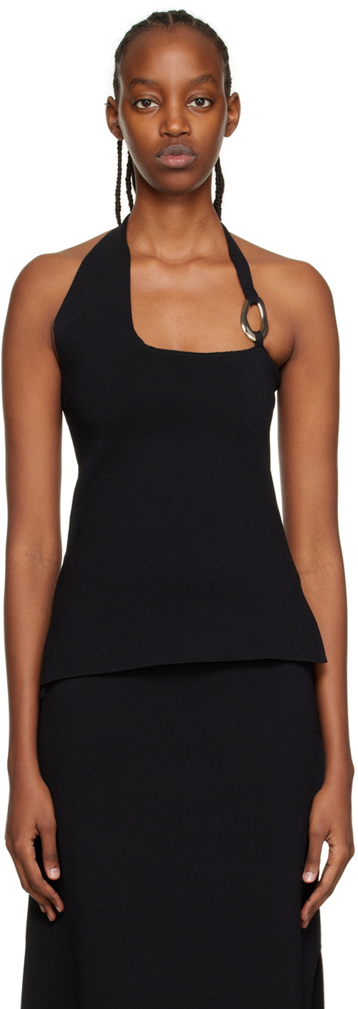 asymmetrical bodice dress Ligera Mini Dress | Black main image 0