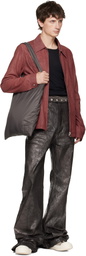 Rick Owens DRKSHDW Gray Concordians Light Nylon Shopper Tote
