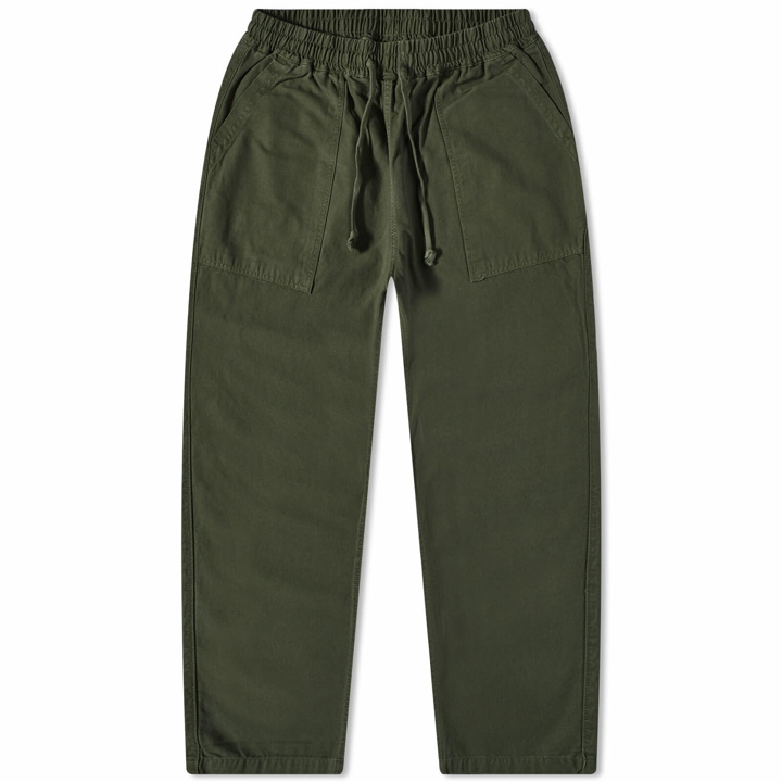 Photo: Service Works Men's Classic Canvas Chef Pant in Olive