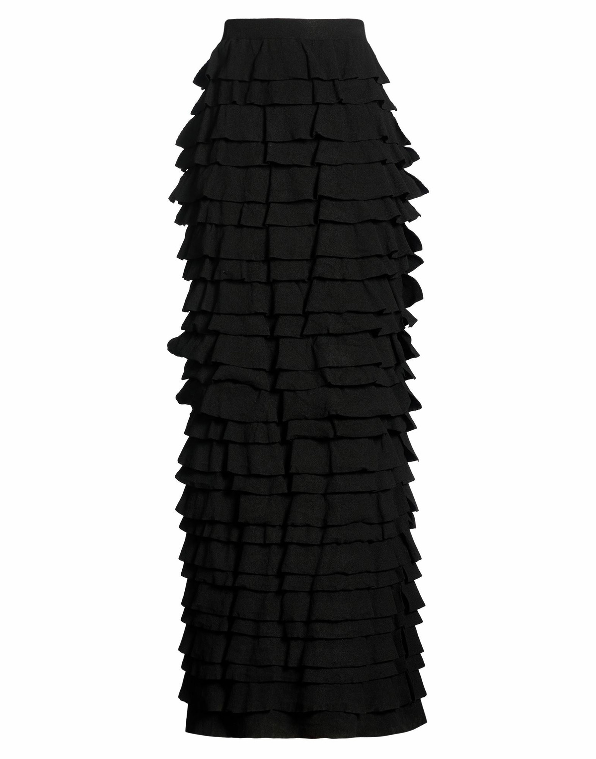 Quira Womens Maxi skirt in Black