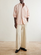 Cherry Los Angeles - Wide-Leg Cotton Twill Trousers - Neutrals
