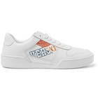 Versace - Heritage Logo-Print Leather Sneakers - White