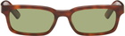 RETROSUPERFUTURE Brown Gesto Sunglasses