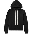 BILLY - Oversized Loopback Cotton-Jersey Hoodie - Black