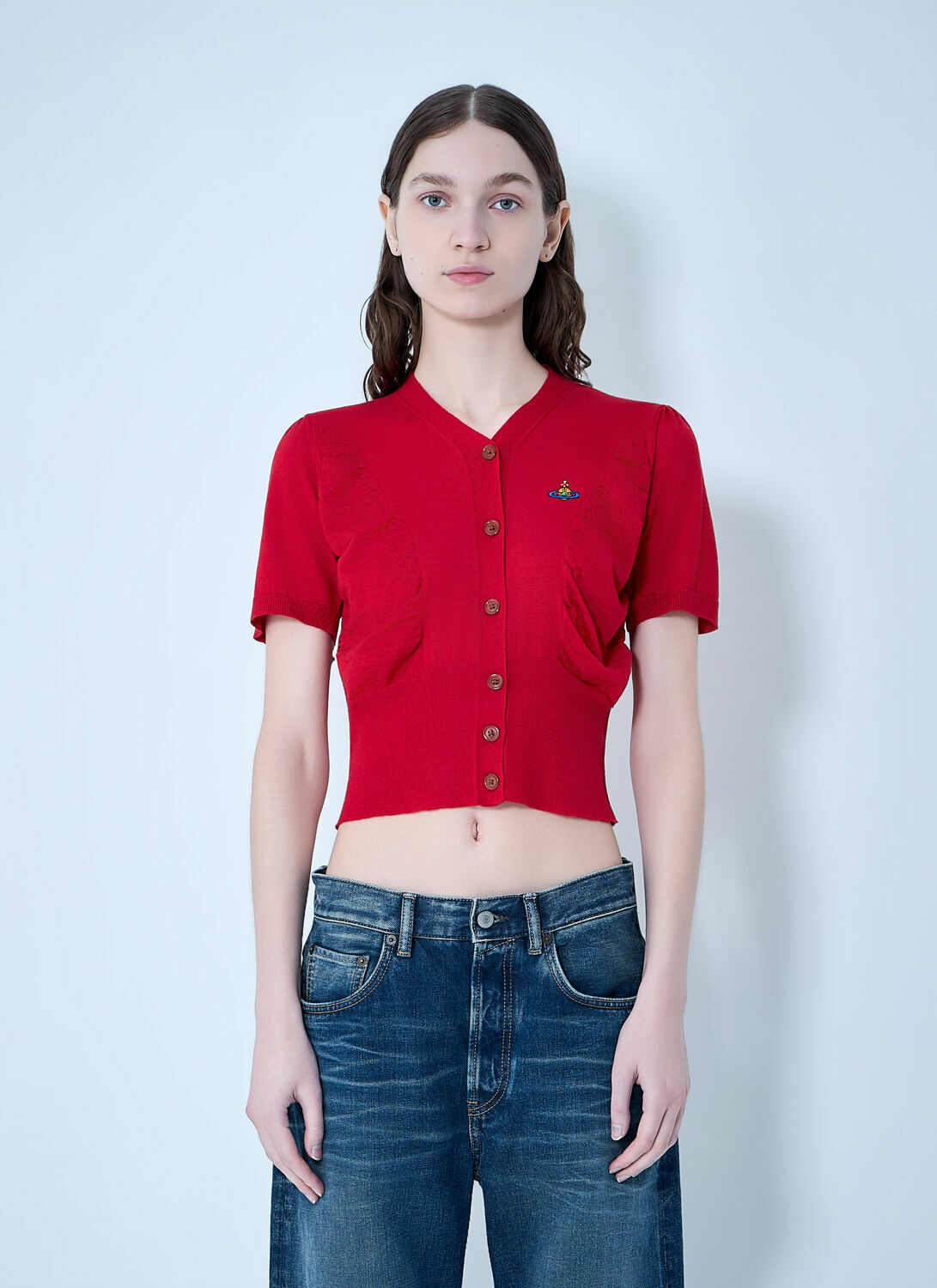 Vivienne Westwood Pamela Ruched Cardigan