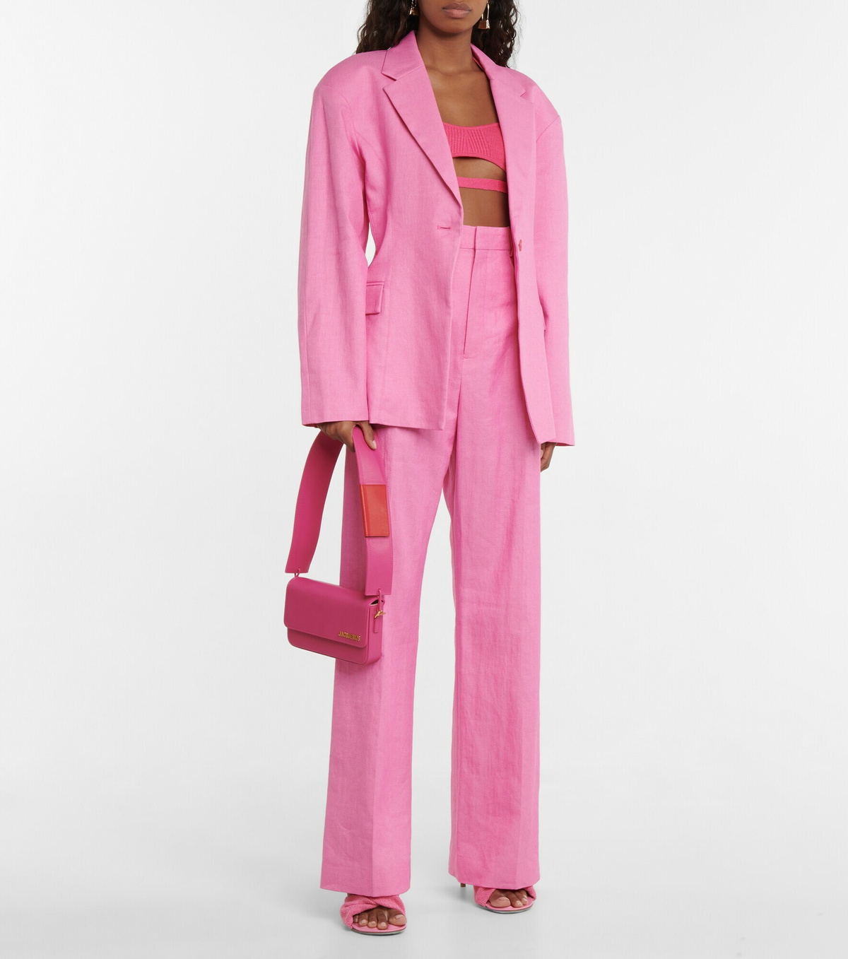 Jacquemus - La Veste Fresa linen-blend blazer Jacquemus