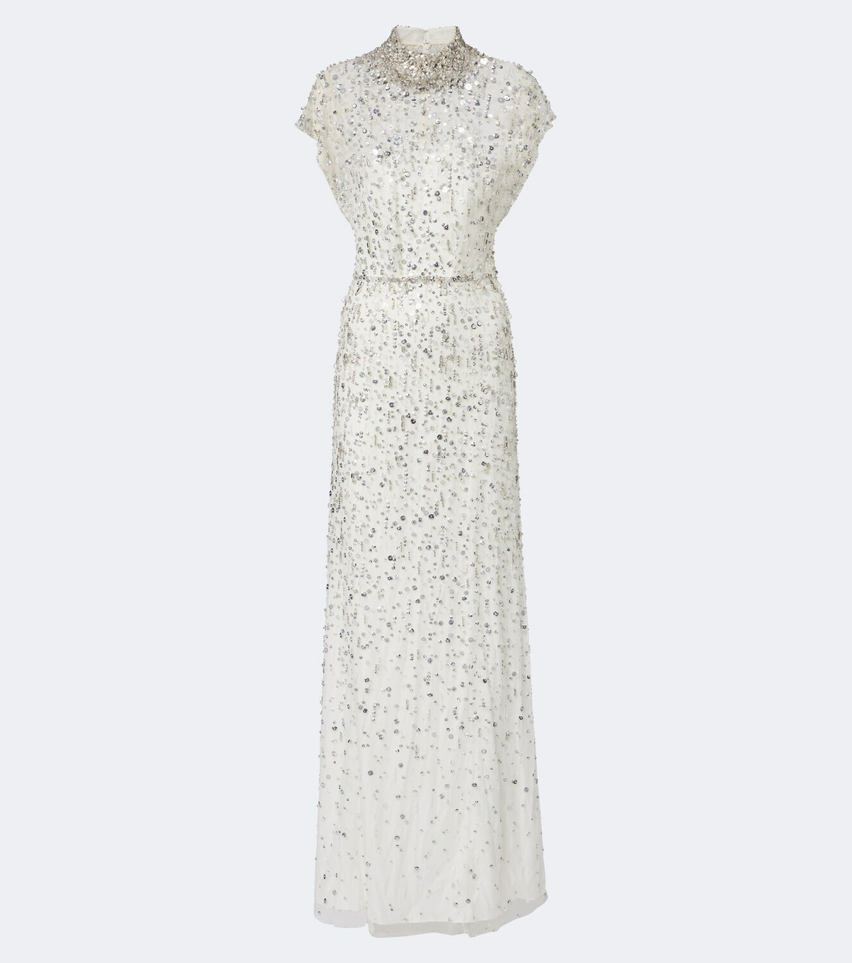 Jenny Packham Crystal Drop embellished gown