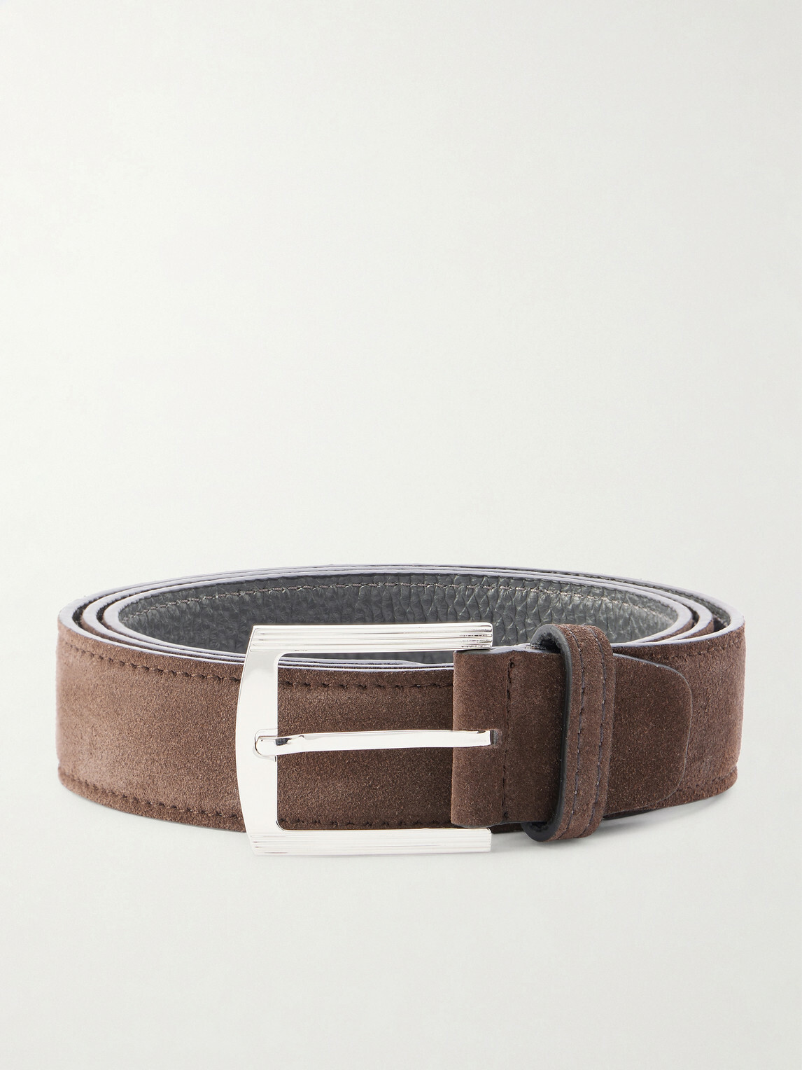 Kiton - 3.5cm Suede Belt