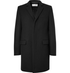 Saint Laurent - Chesterfield Slim-Fit Wool-Twill Coat - Black