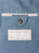 Brunello Cucinelli - Linen Suit Jacket - Blue