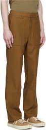 Helmut Lang Brown Utility Trousers