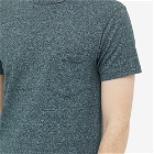 Velva Sheen Men's Twist Pocket T-Shirt in Heather Green
