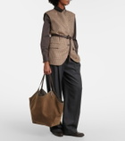 Brunello Cucinelli Medium suede tote bag