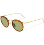 Gucci - Round-Frame Tortoiseshell Acetate and Gold-Tone Sunglasses - Tortoiseshell