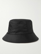 Burberry - Logo-Embroidered Recycled-Shell Bucket Hat - Black
