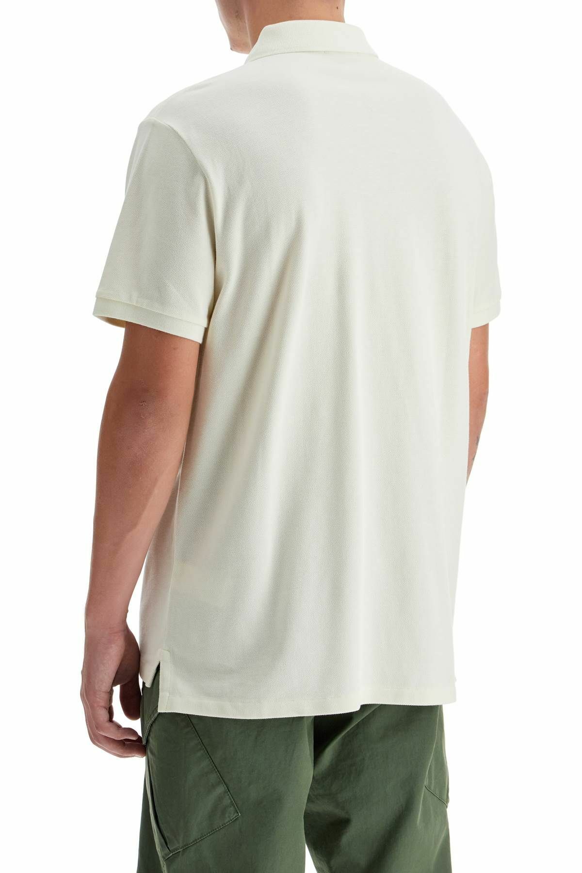 POLO RALPH LAUREN polo shirt with embroidered pony White Polo Ralph Lauren