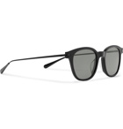 Berluti - Oliver Peoples Miami Square-Frame Acetate and Metal Sunglasses - Men - Black