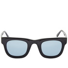 Moscot Fritz Sunglasses in Black/Blue