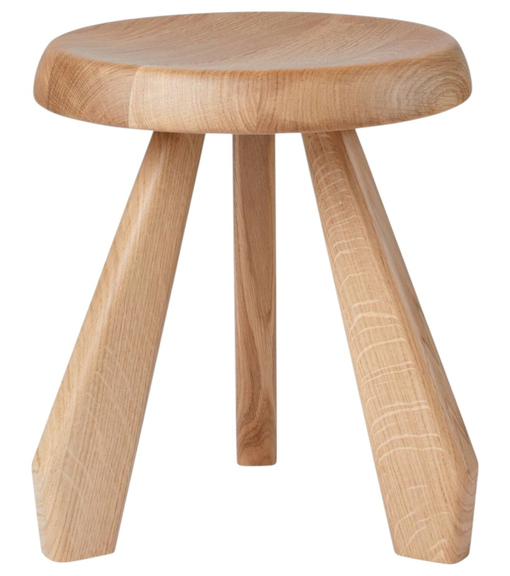 Photo: Cassina Méribel oak stool
