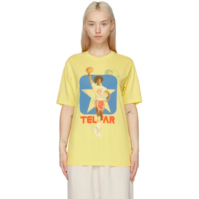 Photo: Telfar Reversible Yellow Converse Edition LZ T-Shirt