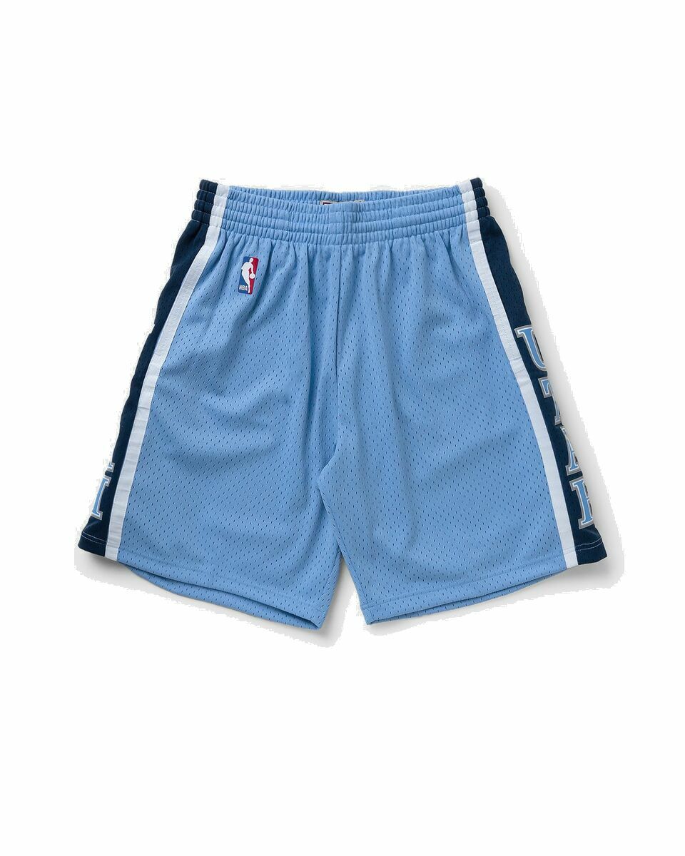 Photo: Mitchell & Ness Nba Swingman Shorts Utah Jazz Alternate 2006 Blue - Mens - Sport & Team Shorts