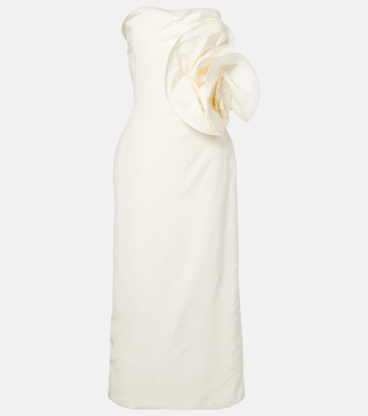 Magda Butrym Floral-appliqué corset dress