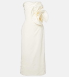 Magda Butrym Floral-appliqué corset dress