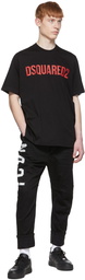 Dsquared2 Black Cotton T-Shirt