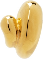 Maria Black Gold Sagene Trail Stud Single Earring