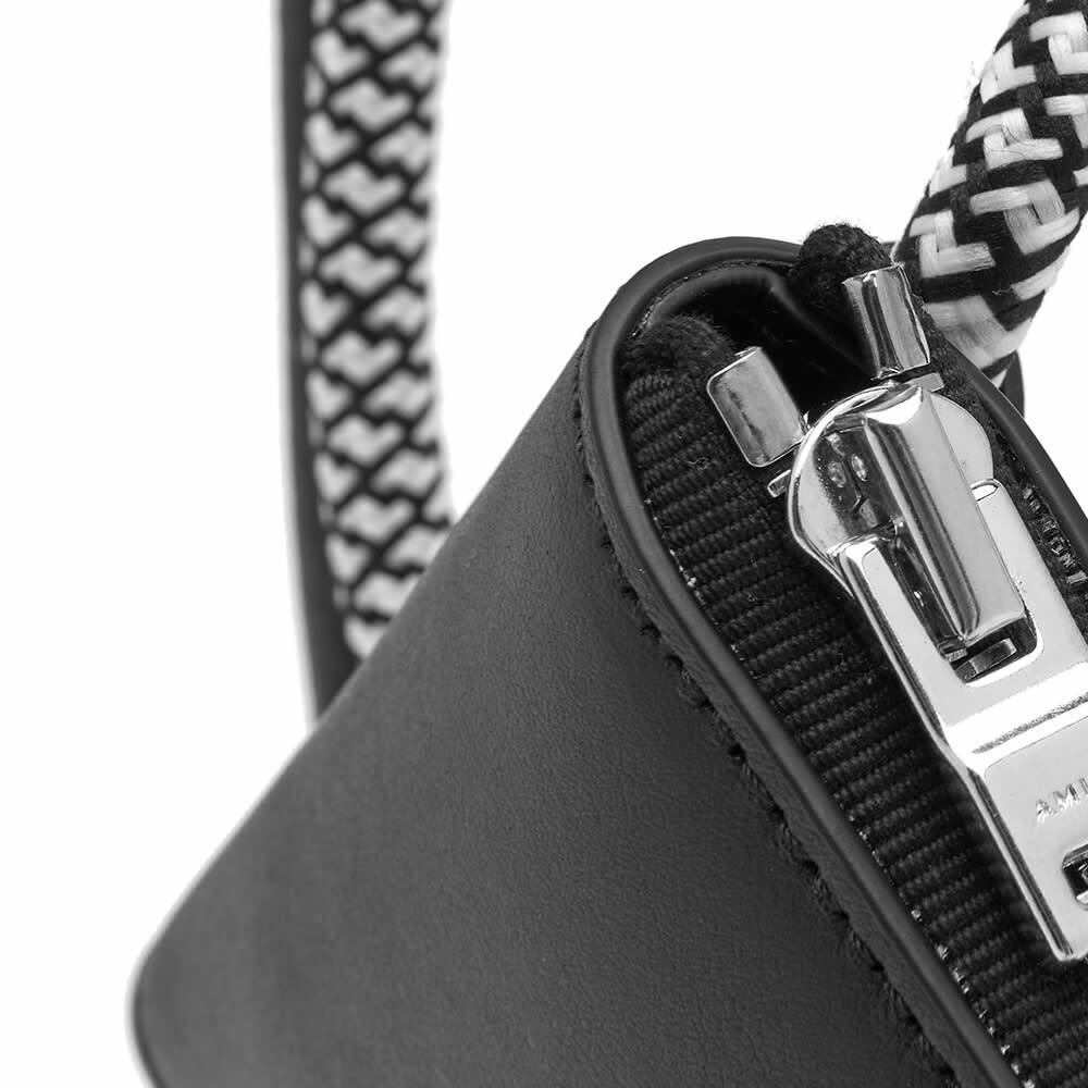 AMIRI Men's Logo Cross-Body Zip Around Bag in Black Amiri