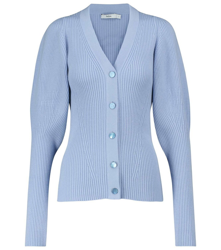 Photo: Safiyaa Indre wool-blend cardigan