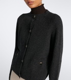 Agnona Ribbed-knit cashmere cardigan