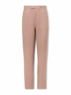 Favourbrook - Slim-Fit Linen Suit Trousers - Pink