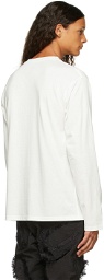 Kanghyuk White Airbag Monster Long Sleeve T-Shirt